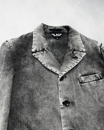 Comme des Garcons S/S2020 Acid Washed Tailored Jacket Size S