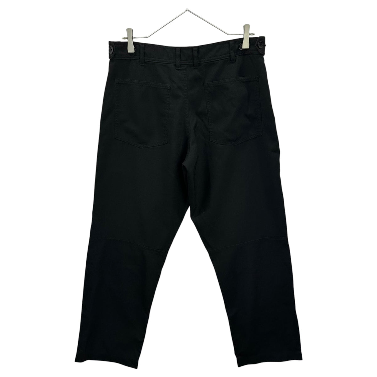 BLACK COMME des GARCONS 17SS Knee-Paneled Pants Black Size L