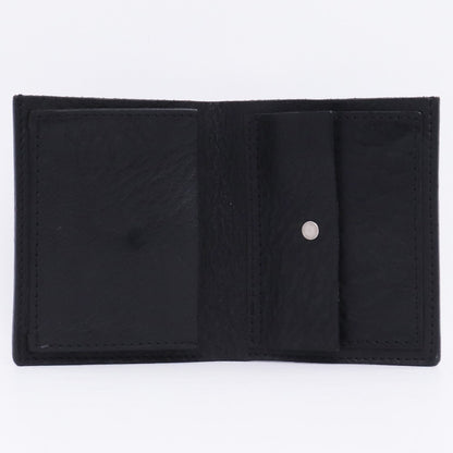 Isamu Katayama Backlash Black Italian Shoulder Wallet Size F