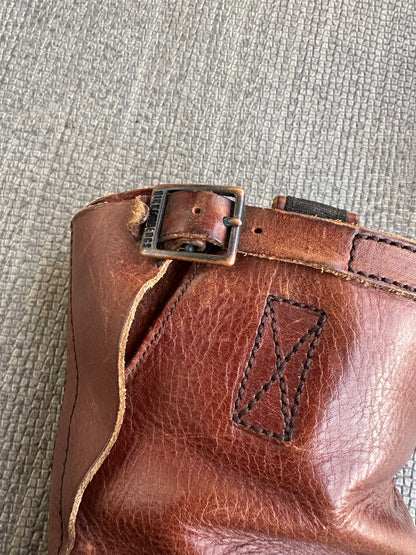 Dirk Bikkembergs Brown Aging Engineer Boots Size 37