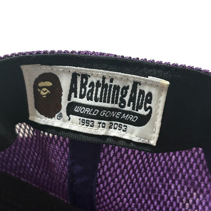 A BATHING APE Camo Trucker Cap Hat Size ONE SIZE