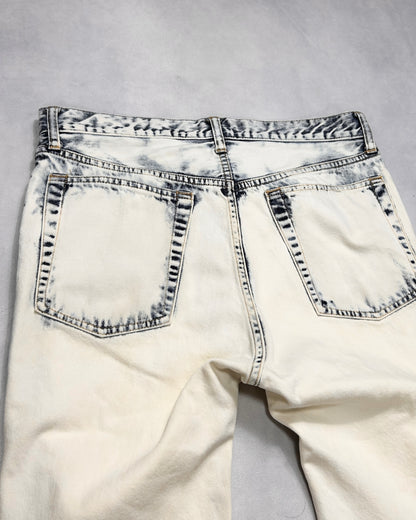 Junya Watanabe Acid Wash Bootcut Jeans Multi S/S2026 Size S