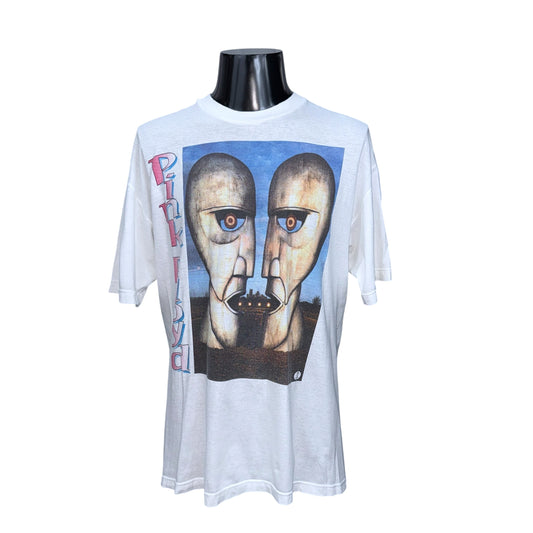 PINK FLOYD 90s "Division Bell" Euro Pink T-Shirt Size XL