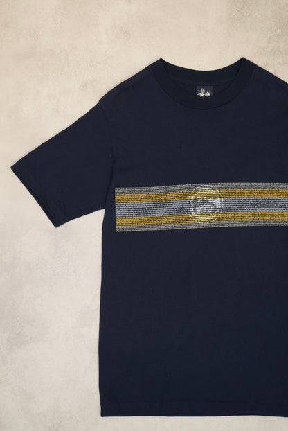 Stussy 90s-00s Navy Cotton Size S