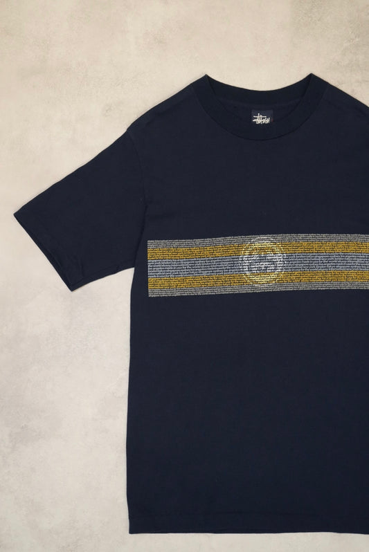 Stussy 90s-00s Navy Cotton Size S