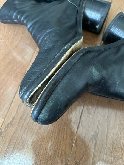 Maison Margiela Black 6cm Heel Tabi Boots
