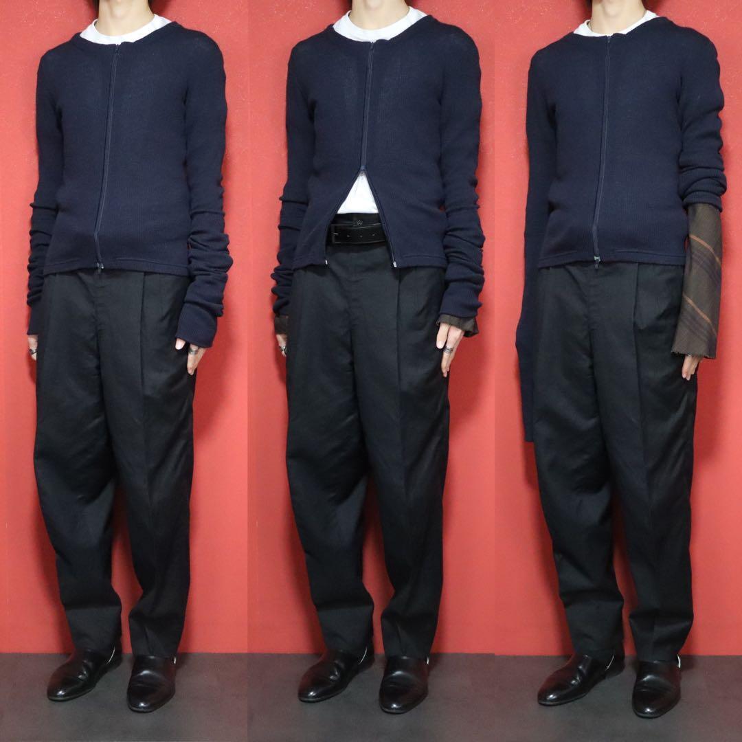 Yohji Yamamoto Super Long Sleeve Layered Double Zip Size 3