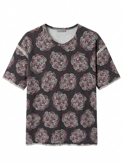 COMME des GARCONS HOMME 03AW Mesh T-Shirt Black