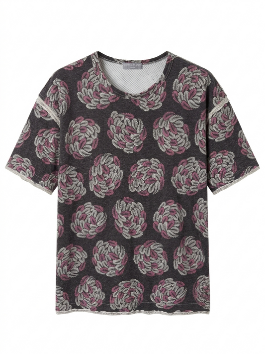 COMME des GARCONS HOMME 03AW Mesh T-Shirt Black