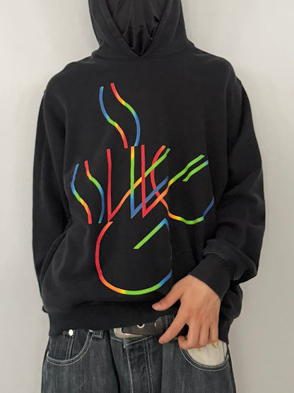 Swagger Black Hoodie Size L