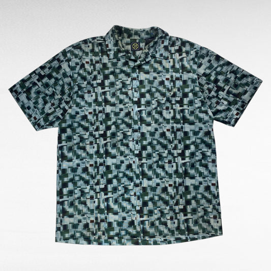 unknown 90s Open Collar Shirt Size M