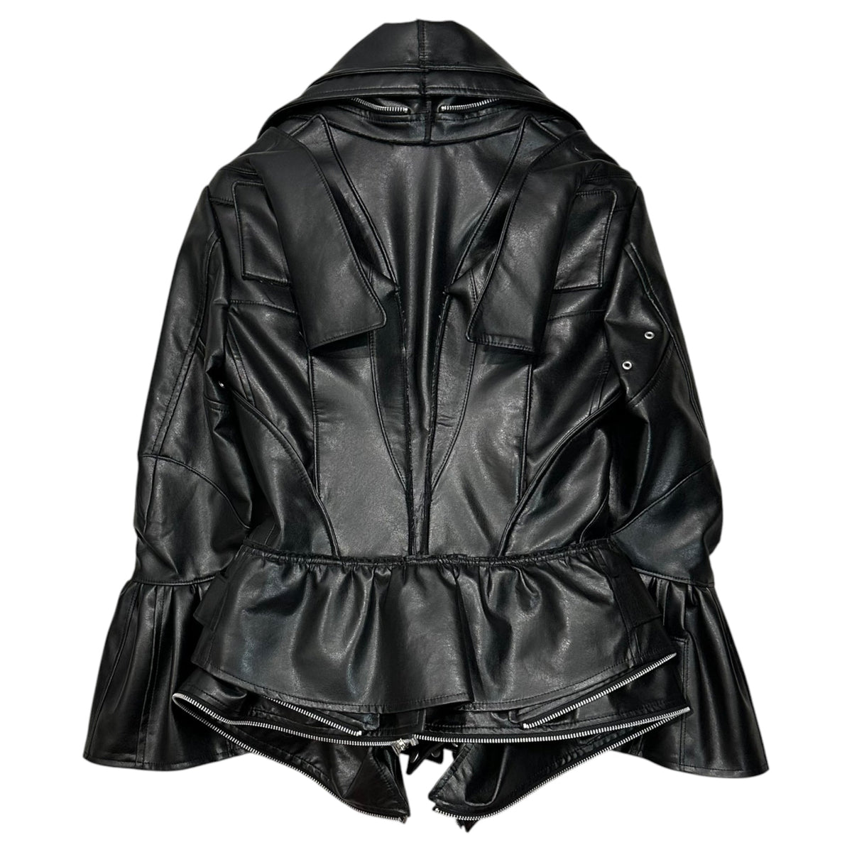 JUNYA WATANABE F/W 2022 Faux Leather Biker Jacket Size S