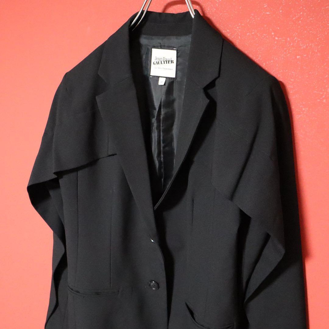 Jean Paul GAULTIER FOR SEPT PREMIERES Jacket Black Size XS