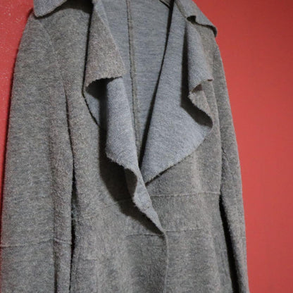 HaaT ISSEY MIYAKE Gray Collar Drape Design Size 2