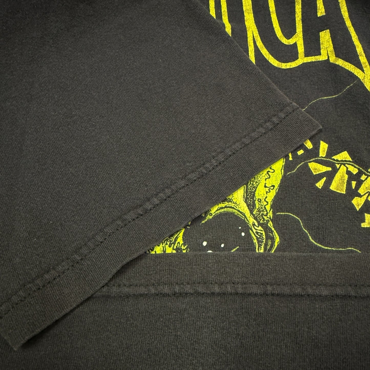 METALLICA 00s "No Leaf Clover" Pushead T-Shirt Size LXL