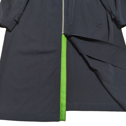 COMME des GARCONS HOMME 96AW Wool Hooded Coat Navy Size M
