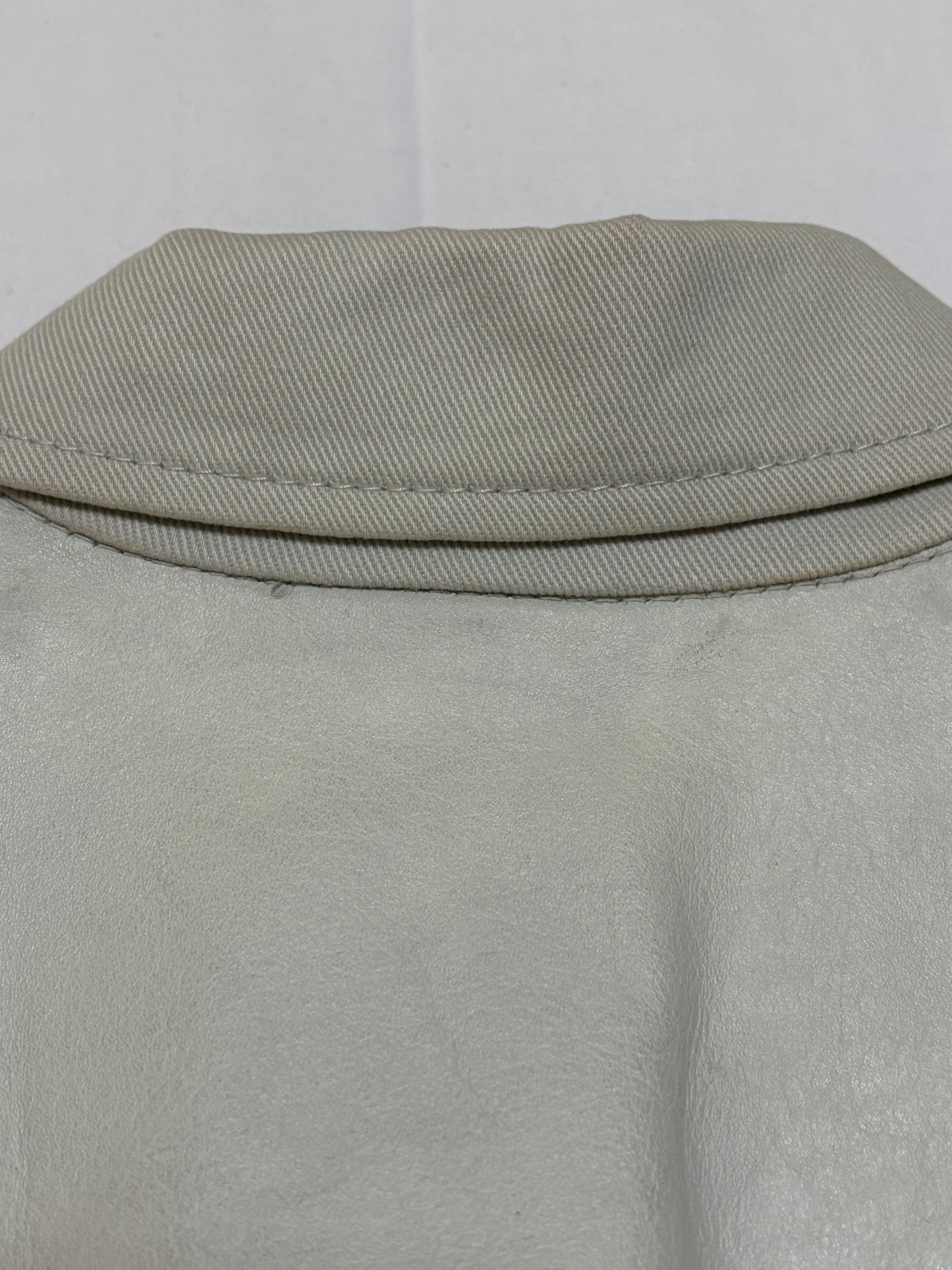 Alexander Wang Alexander Wang Beige Leather Jacket Size M