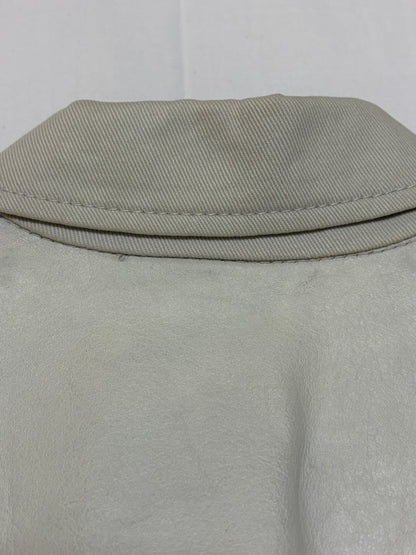 Alexander Wang Alexander Wang Beige Leather Jacket Size M