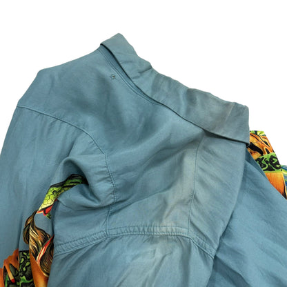 Japanese Brand 90s Hysteric Glamour Blue Rayon Size FREE