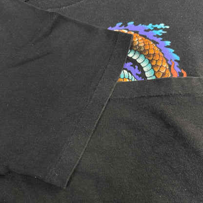 HARLEY-DAVIDSON 90s Double Snake Eagle T-Shirt Size L