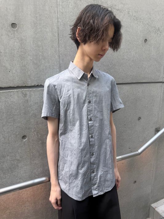 Maison Martin Margiela SS13 Deconstructed Shirt Gray Size S