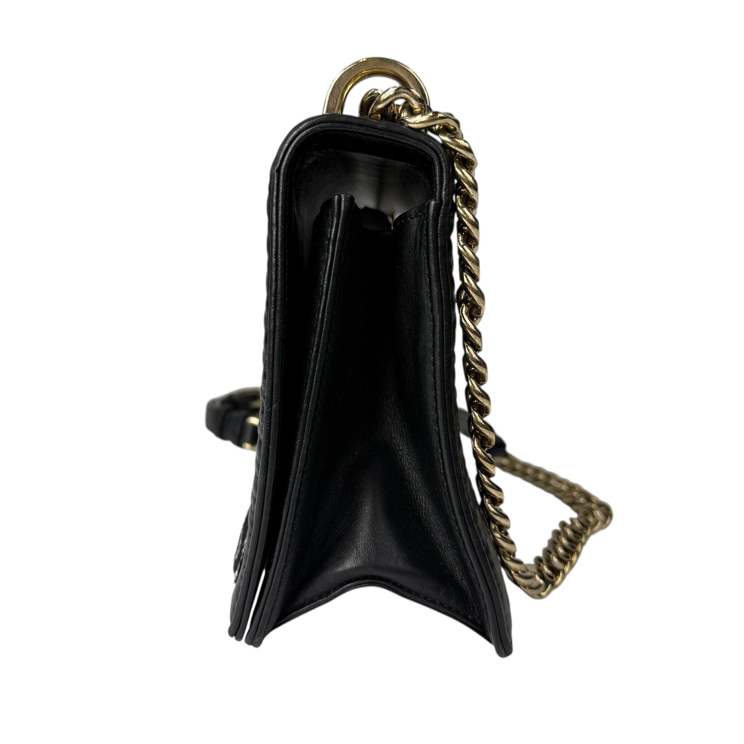 Christian Dior Chain Shoulder Bag Black