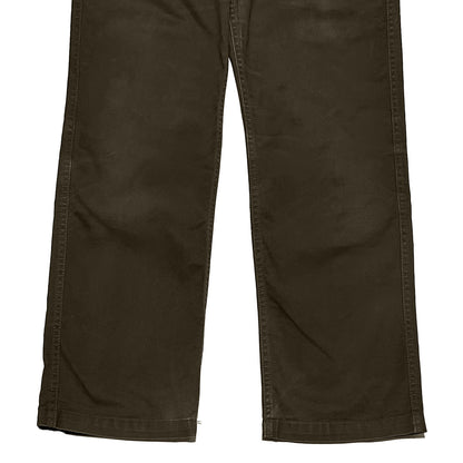 COMME DES GARCONS HOMME AW07 Cotton Trousers Brown Size S