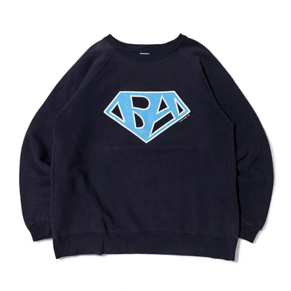 Japanese Brand 00's A BATHING APE Blue Sweatshirt Size L