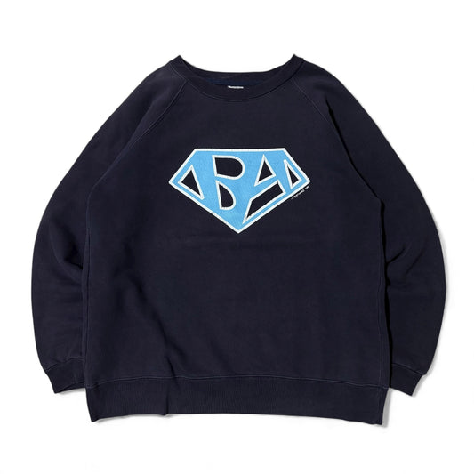 Japanese Brand 00's A BATHING APE Blue Sweatshirt Size L