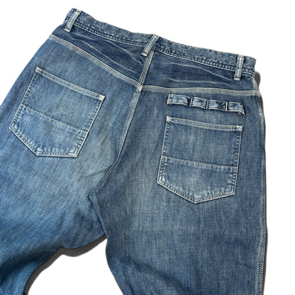 MASTERPIECE Ruff'n'TUFF Workwear Denim Jeans Size LARGE