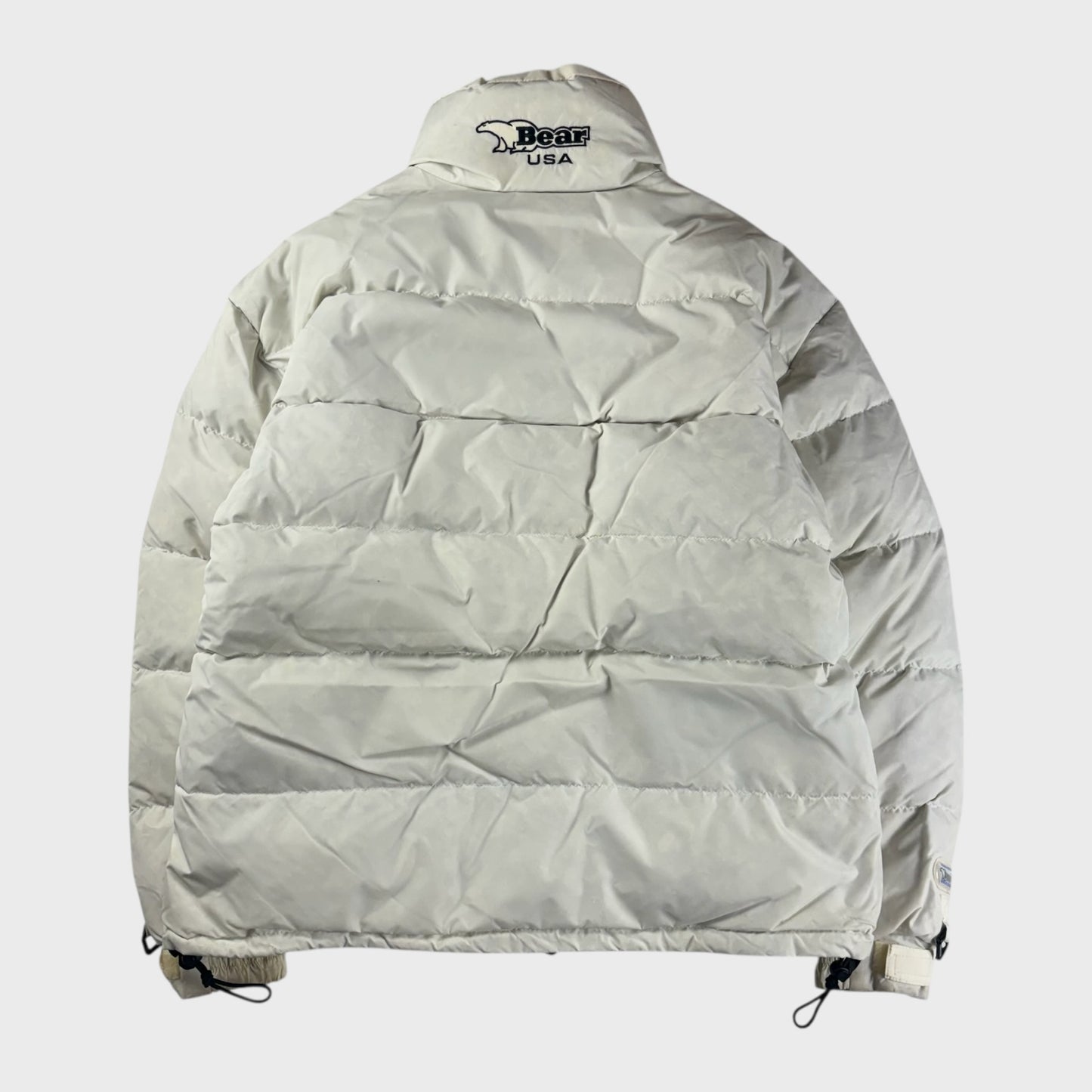 Baar 90s Down Jacket White Size 2XL