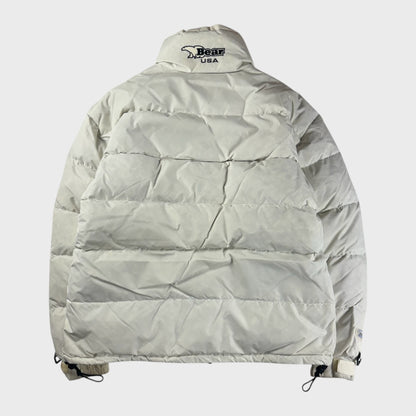 Baar 90s Down Jacket White Size 2XL