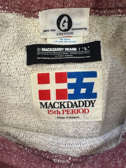 GOODENOUGH x MACKDADDY x CHAMPION Red Hoodie Size L