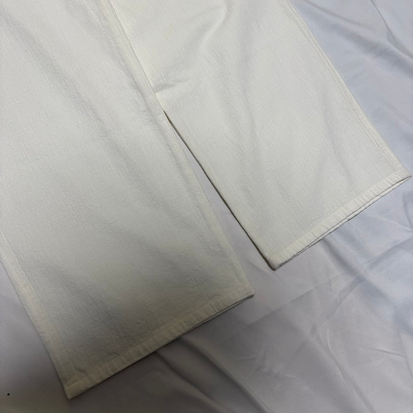 SEDUCTION de NICOLE 90s White Cotton Denim Jeans Size 50