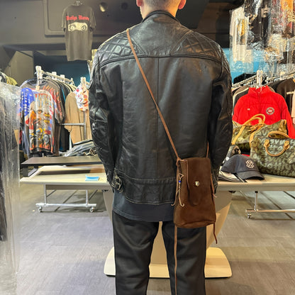 Undercover Deerskin Shoulder Pouch