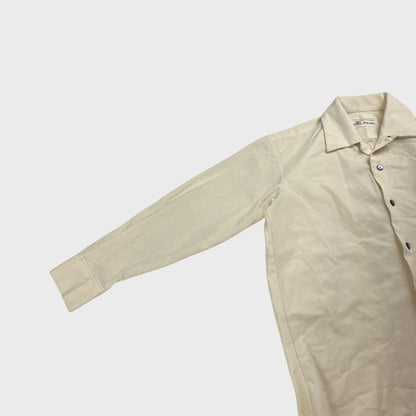 Kowabo Open Collar Shirt White Size M