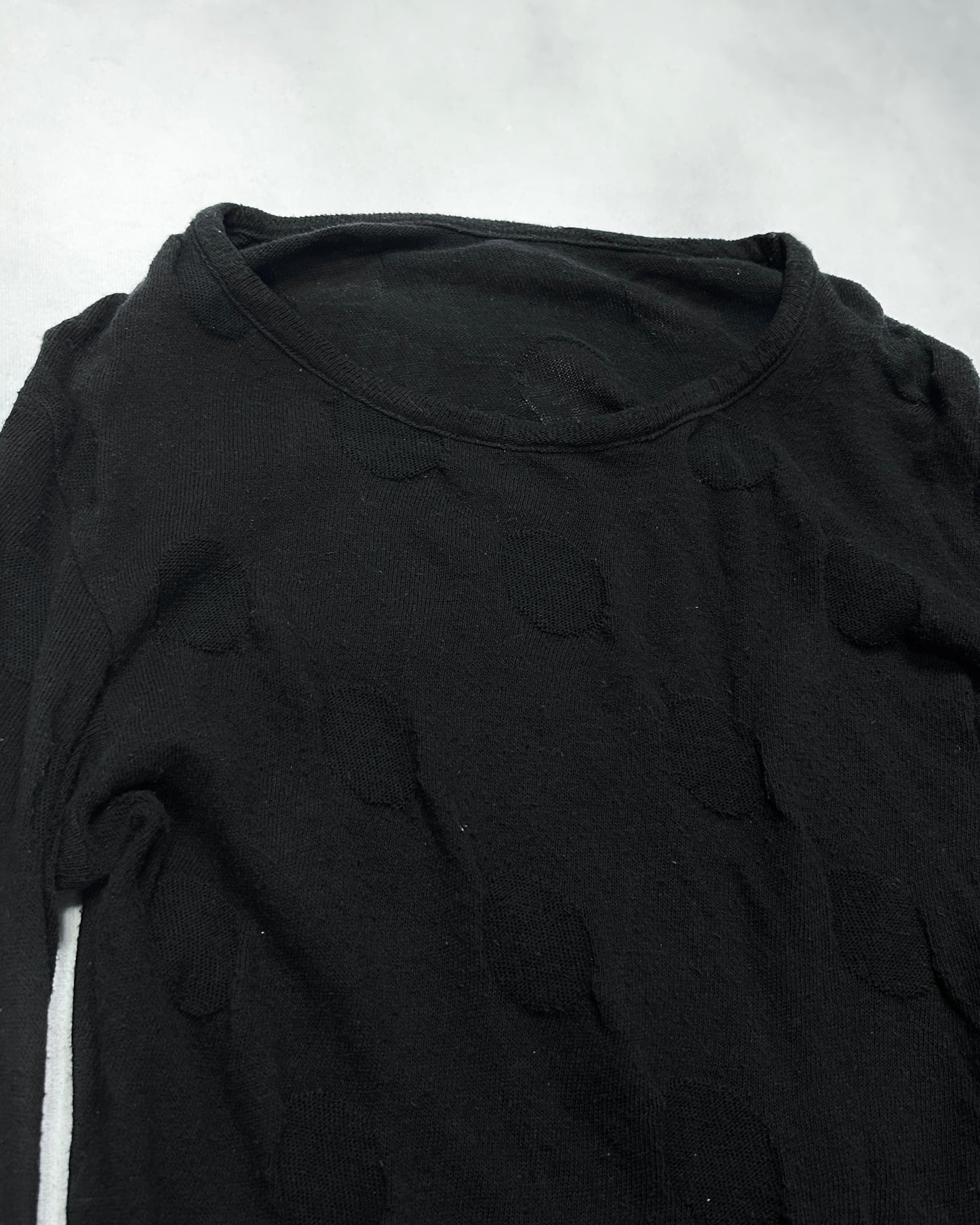 Yohji Yamamoto Embossing Dot Light Knit (FW09) Size 2