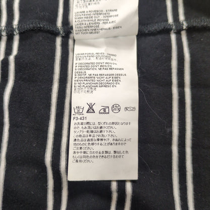 Maison Margiela Border Pattern S/S T-Shirt Black Size L