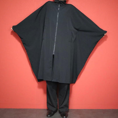 ISSEY MIYAKE 00s Dolman Sleeve Zip-up Poncho Size 1