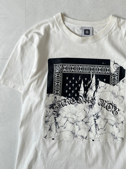 Swagger White Print T-Shirt Size M