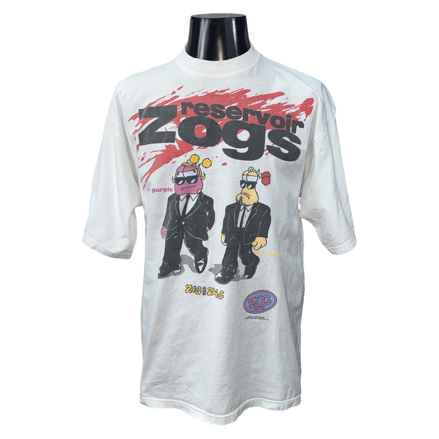 ZIG & ZAG 90s RESERVOIR ZOGS T-Shirt Size L,XL