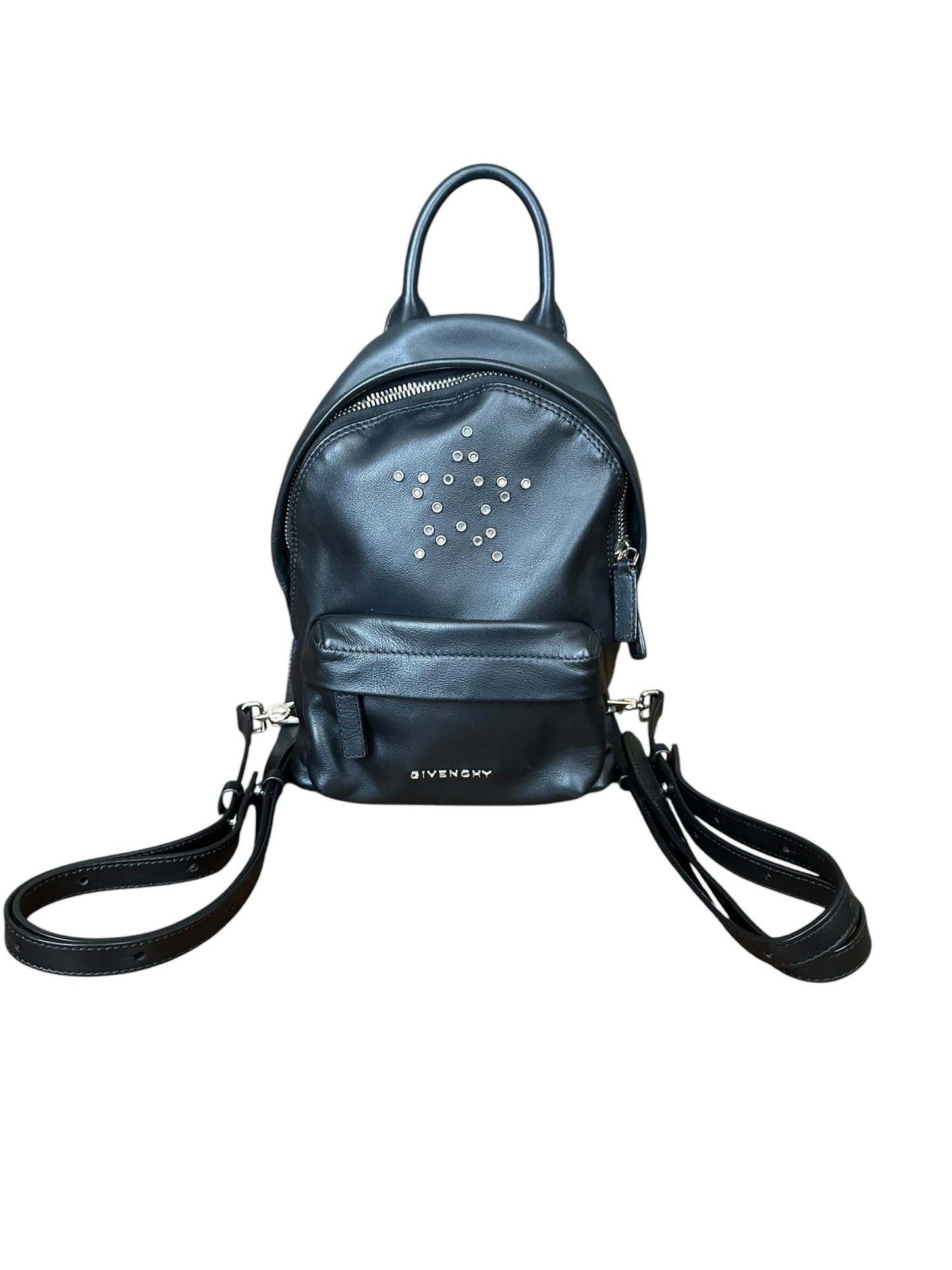 Givenchy Star Studs Leather Backpack