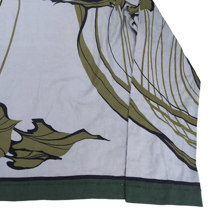 DOLCE&GABBANA Art Print Oversized Long Sleeve T-Shirt Gray Size 48
