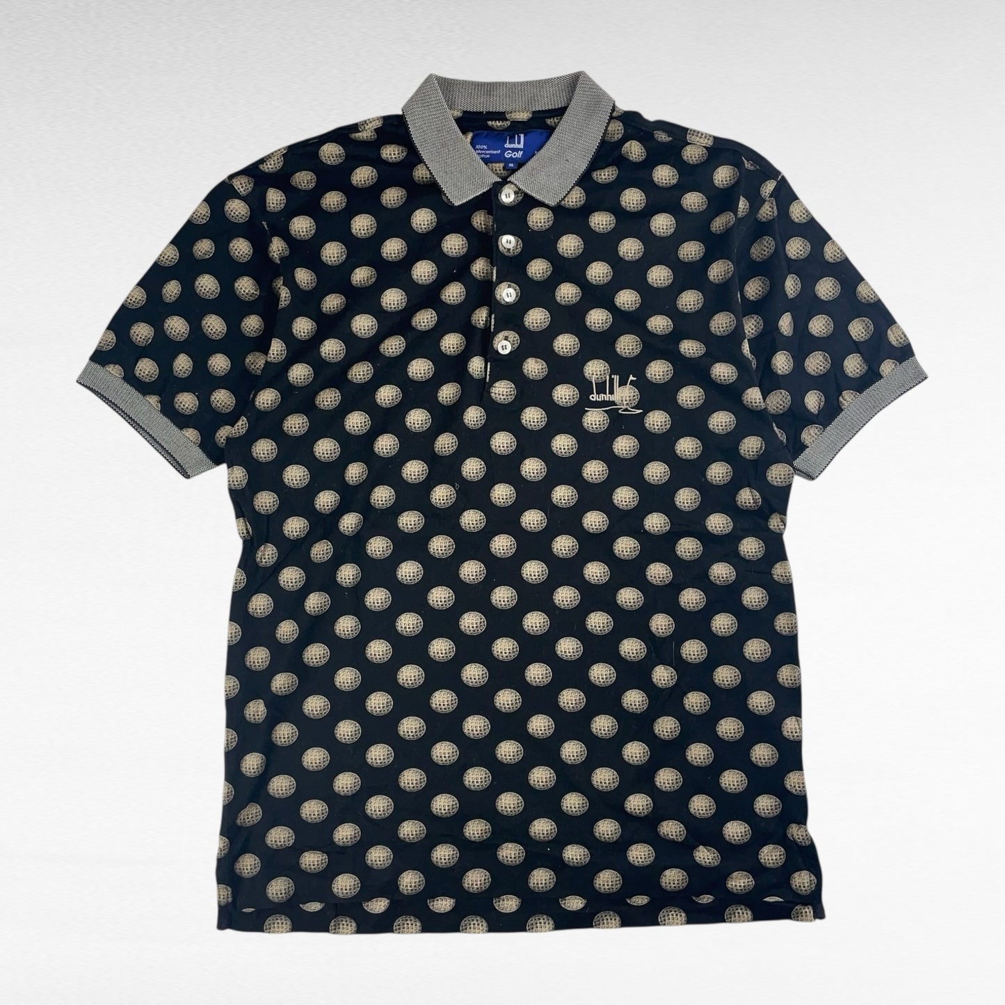 dunhill Short Sleeve Polo Shirt Size S