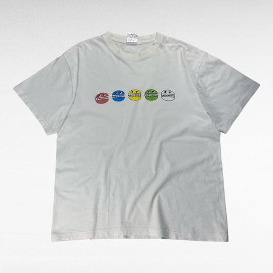 popinmusic T-Shirt White Size L