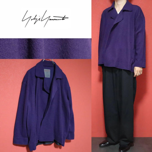 Yohji Yamamoto 11AW Raw Edge Cut-off Jacket Size 2