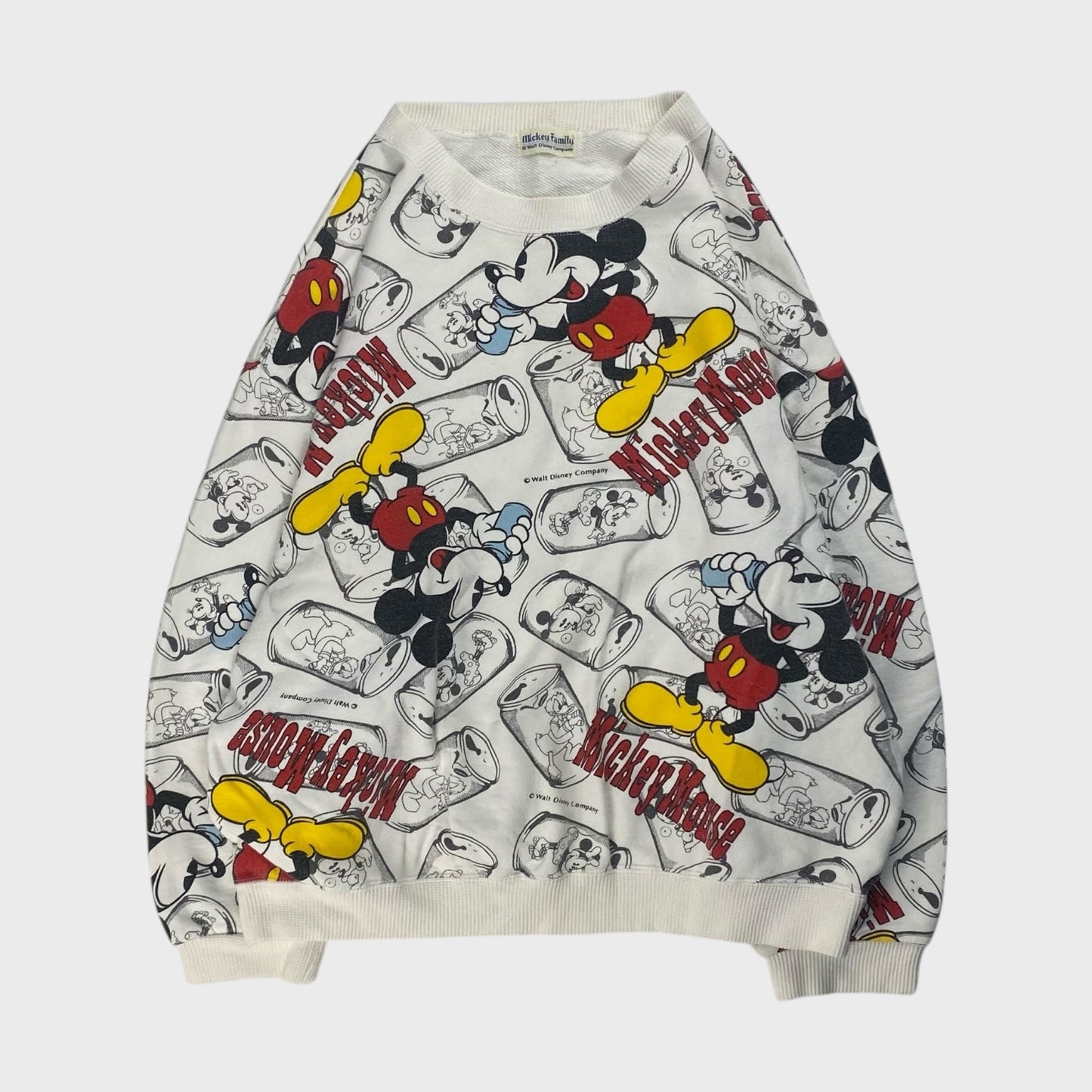 Mickey family 90s Sweatshirt Size L