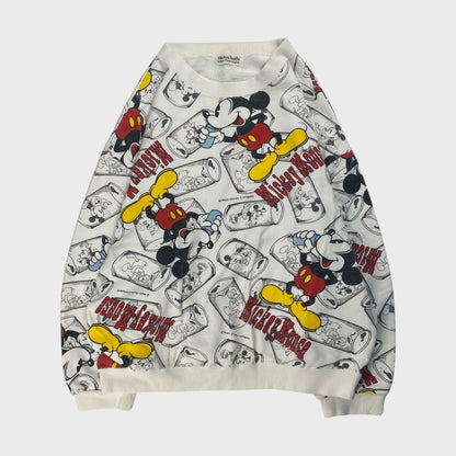 Mickey family 90s Sweatshirt Size L
