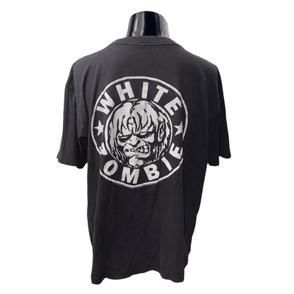WHITE ZOMBIE Astro-Creep 2000 T-Shirt White Size XL