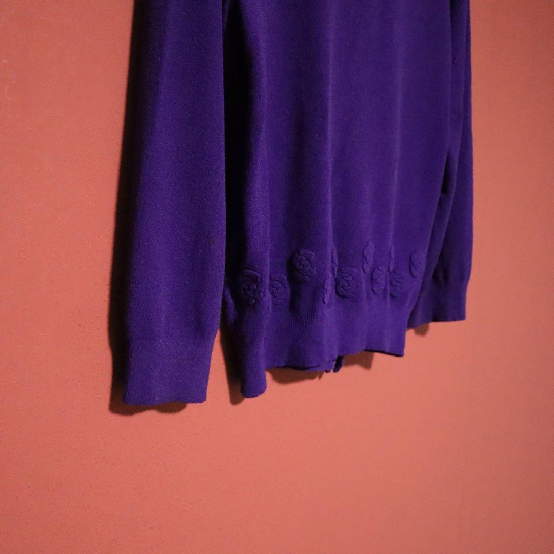 Comme des Garcons 99AW 3D Flower Knit Cardigan Size FREE